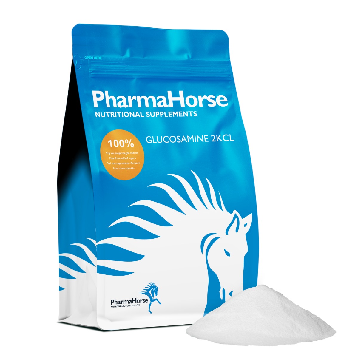 Glucosamine paard navulverpakking