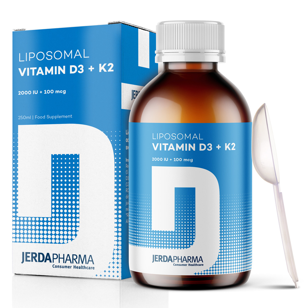 Liposomale Vitamine D3 + K2 puur - Mens