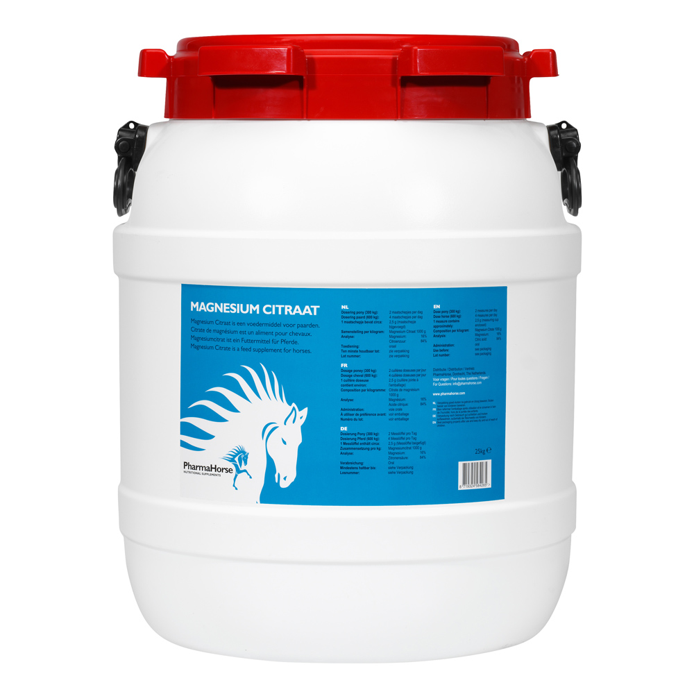 Afbeelding Magnesium paard 25 kg door Pharmahorse.nl